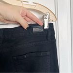 Paige  • Verdugo Ankle Skinny Jeans black denim gold ankle zippers Photo 10