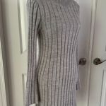 Anthropologie Long-Sleeve A-Line Sweater Mini Dress Photo 5