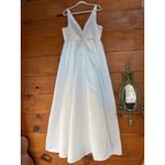 Lulus Blissfully Beloved Ivory Backless A-Line Maxi Dress Wedding Dress Size L Photo 2