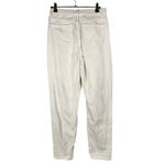 Princess Polly  Zaiden White High Rise Straight Leg Jeans 4 Photo 3