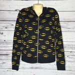 H&M Divided by Size M Black - Batman Logo Zip Front Hoodie Sweatshirt Photo 1