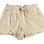 Charlotte Russe Women's  Tan Casual Tie Shorts Size XL NWT #1777 Photo 0
