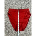 Else Mare High Waist Bikini Swim Bottoms Paprika Red Women’s Size 6 Beach Summer Photo 5