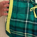 Target Green Plaid Flannel Sleep Shorts Photo 3