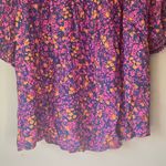 Terra & Sky  Blue / Purple / Pink Blouse 1/2 Sleeve Size 2X Photo 11