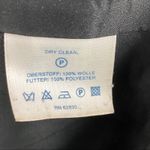 Lands' End Brown Lined Long Sleeve Button Blazer Jacket, Size 4 Photo 3