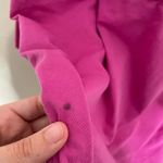 Natori  Pink Ruffle Satin Robe Small Photo 6