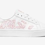 FILA White Platform Embroidered Sneakers Photo 0