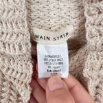 Main Strip  Women's Knit Turtleneck Pullover‎ Sweater Cream Size Small fisherman Photo 4