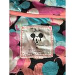 Disney  Luxe Mickey Mouse Pajama Top Button Front‎ Short Sleeve XL Photo 3