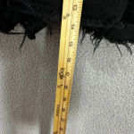 reCreation skort womens 12 black denim shorts raw hem flexi fit stretch pockets Photo 2