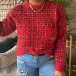 Vintage 90’S Grandpa Plaid Sweater Argyle Print SZ M Size M Photo 1