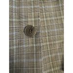 Talbots ‎ Women's Gray Plaid Blazer & Skirt Suit Set Size 14WP Blue Gray Plaid Photo 3