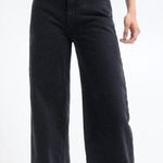 Pull & Bear  black wide leg jeans high rise Photo 1