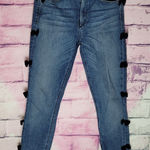McGuire Denim  SIDE BOW ACCENT COQUETTE SKINNY JEANS 29 Photo 0