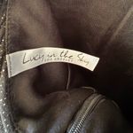 Lucy in the Sky Mini Dress Black Sparkly Photo 5