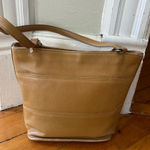 Coach  Tribeca Shopper Bag Camel Leather Tote vintage 90s bucket Photo 0