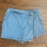 Denim Skort Blue Size M Photo 0