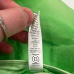 Athleta Neon Lime Green Sheer Running Athletic Nylon Top Size Large FLAW Photo 15