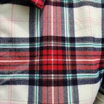 Loft  Plaid Button-Down Shirt‎ Cozy Flannel Long Sleeve Women's Top Photo 3