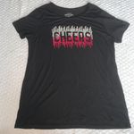 Torrid Super Soft Knit Sequins Cheers Shirt Size 0X Like New Photo 0