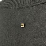 Marina Rinaldi | Large | Maggese Navy Argyle Cashmere Blend Faux Layer Cardigan Blue Photo 7