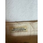 Levi's Women's Middy Ankle Bootcut Corduroy Pants Cream Size 30 Photo 3