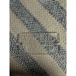 Wknd Wyfr Stripe Silver Metallic Pink Fringe Pouch Cosmetic Toiletry Clutch Bag Photo 1