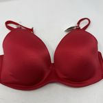 Wacoal Brand New B. Tempt'd by  Women's 34D Red Wire Free Plunge T-Shirt Bra Photo 2