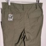 Honey Peach cargo tapered trousers pants army green size M NWT Size M Photo 6