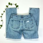 H&M  High Waisted Straight Leg Button Fly Jeans Photo 6