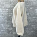 Prologue  Cream Boxy Sherpa Pullover Photo 1
