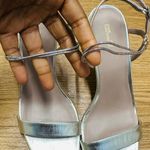 Diane Von Furstenberg  Silver Sandals  Photo 3