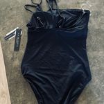 La Blanca La Blaca Island Goddess Strappy One Shoulder - Black Photo 4