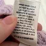 Rebecca Taylor Purple Basketweave Turtleneck Sweater Photo 7