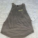 Lululemon Lab W Grid Mesh Training Tank *Graphic color Raw Linen Size 8 NWT Photo 4