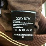 Sissy Boy Velour Bomber Track Jacket Stars Zip Sweatshirt Constellation Space M Photo 10