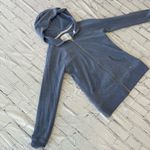 Victoria's Secret Vintage Victoria’s Secret Full-Zip Hoodie S Petite Y2K Angel Graphic Navy Blue Photo 5