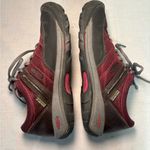 Keen  Dry Burgundy Lace Up Shoes Womens Waterproof Hiking Sneakers Photo 5