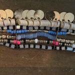 ALDO  multi strand multicolor mixed bead collar necklace Photo 2