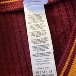 American Apparel Maroon Thick Ribbed Crew Neck Maroon Dress Medium Photo 5