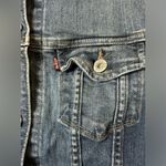Levi's Levi’s Strauss Co Woman’s Denim Blue Collared Button Up Jean Jacket Size Small Photo 2