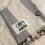 Green Bay Packers Plaid Blanket it’s big one length 70” by 60” BNWOT Gray Photo 6