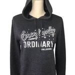 Harry Potter Luna Lovegood Size S Hoodie Gray Exceptionally Ordinary Long Sleeve Photo 0