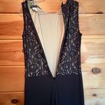 Venus Black Jumpsuit with Lace Top size 4 Photo 6