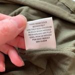 Pink republic  Womens Small Dress Olive Green Lace Up Back Tank Casual ALine Mini Photo 5