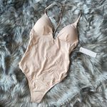NEW NWT nude pink swimsuit bodysuit Size L Photo 0