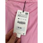 ZARA  Bubblegum Pink Satin Wrap Skirt Sz XS Photo 1