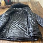 Ivanka Trump  Black Quilted Puffer Coat with Fur Hood Photo 7