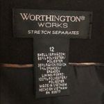 Worthington Black suit jacket blazer Photo 6